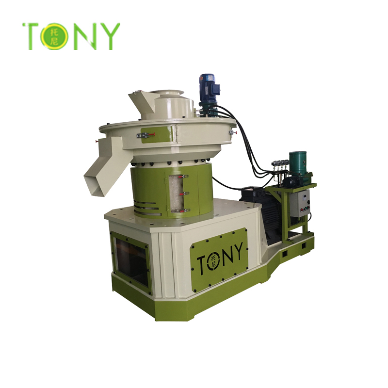 TONY TYJ560 правят 8 мм машина за пелети от биомаса за дървени стърготини
